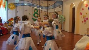 Подготовительная группа танец Реченька речушка