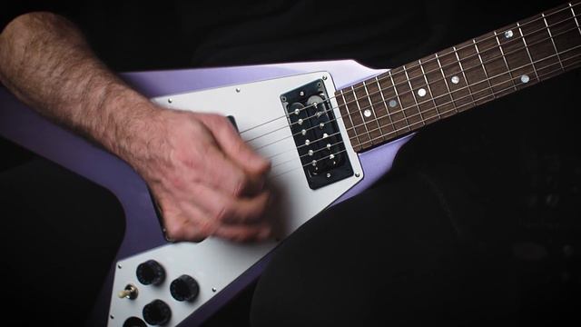 Epiphone Kirk Hammett 1979 Flying V - Sound Demo смотреть онлайн