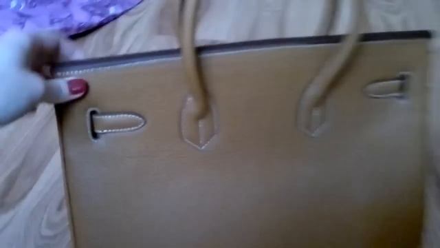 Обзор сумки Hermes Birkin Camel 35 cm !!!!.mp4