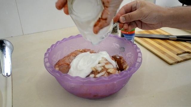 Куриное филе в кефире в духовке. МЯСОЖОР 175