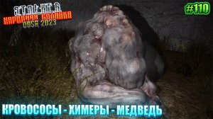 КРОВОСОСЫ - ХИМЕРЫ - МЕДВЕДЬ | STALKER НАРОДНАЯ СОЛЯНКА OGSR 2023 | Серия 110