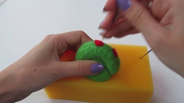 Валяние из шерсти. Мастер класс. Улитка