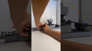 Военный корабль из Лего.
