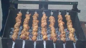 Мангал с электроприводом своими руками