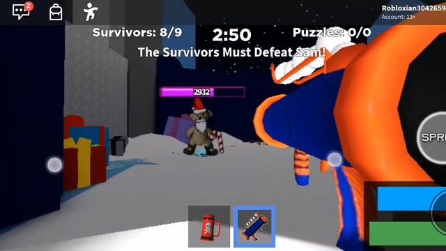 BEAR ALPHA DEFEATING SANTA SAM IN CHRISTMAS EVENT смотреть онлайн