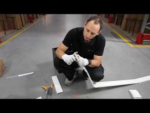 Cubu flex life 11mm  Монтаж на прямоугольную колонну. Быстрая установка. Как сделать стык