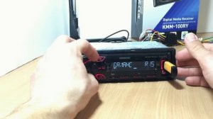 Обзор автомагнитолы Kenwood KMM-100RY.