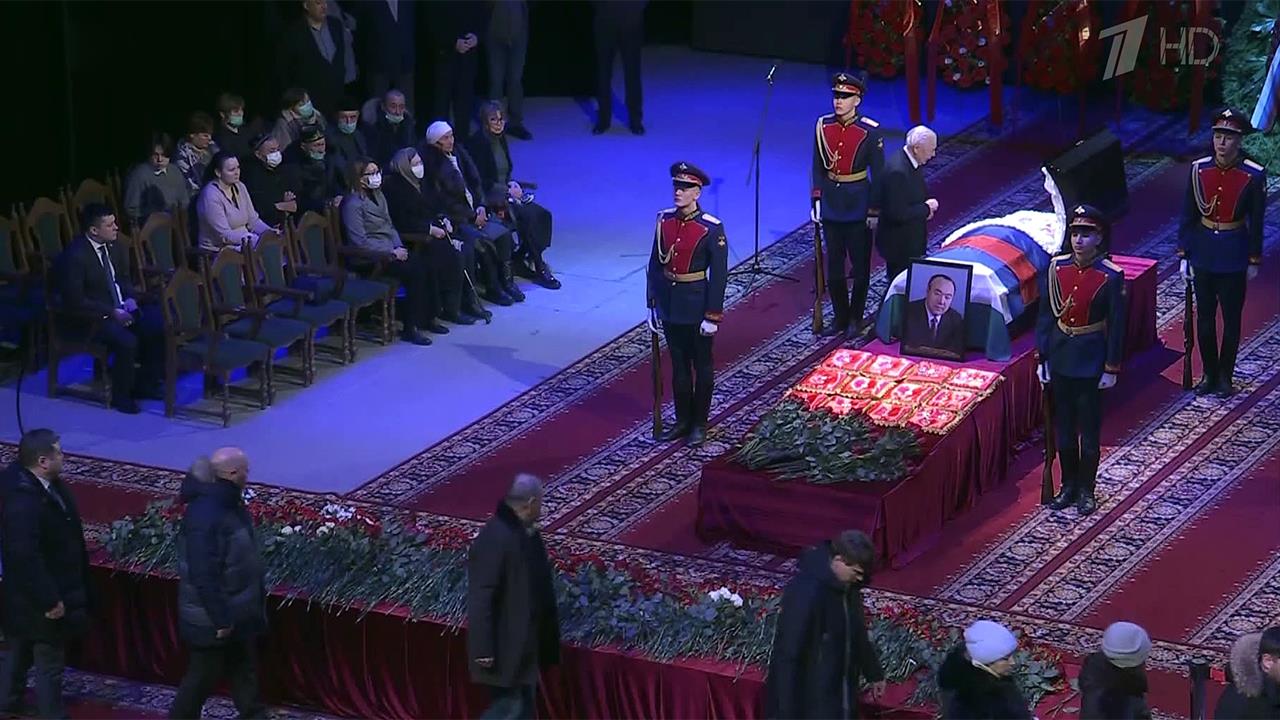 В Уфе прошла церемония прощания с первым президентом Башкирии Муртазой Рахимовым