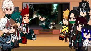 BNHA students and Demon Slayers react to each other! [] Part 1! (MHA) [] Emi Hani