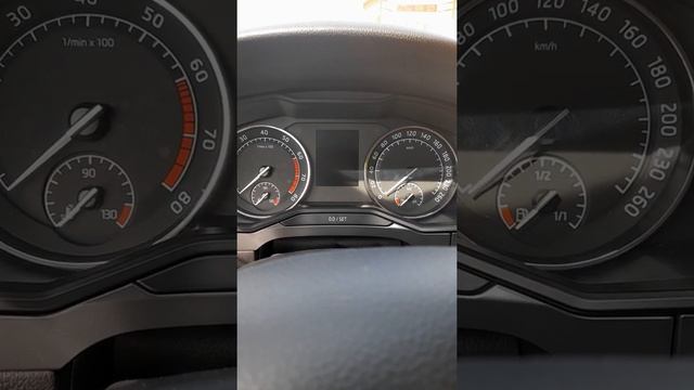 Шкода Суперб 2017г. Сброс меж сервисного интервала без OBD. смотреть онлайн