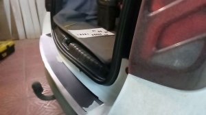 Клеим плёнку на бампер Дастер для защиты. #ДастерПро #тюнинг #дастер #доработки