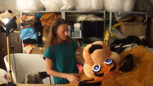 Ростовая кукла Лев Алекс Мадагаскар в процессе пошива и готова смотреть онлайн