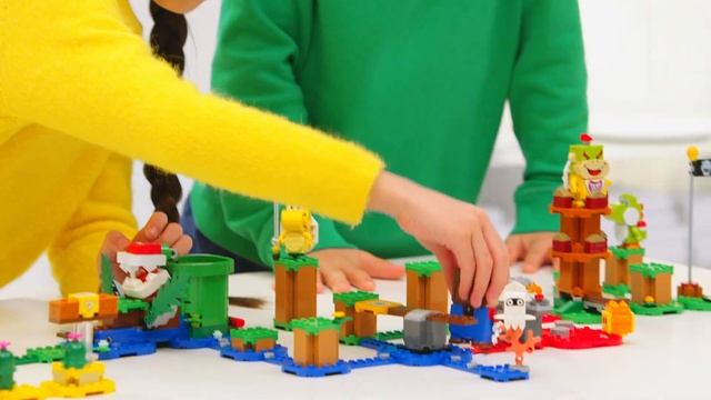 LEGO Super Mario's adventures begin! смотреть онлайн