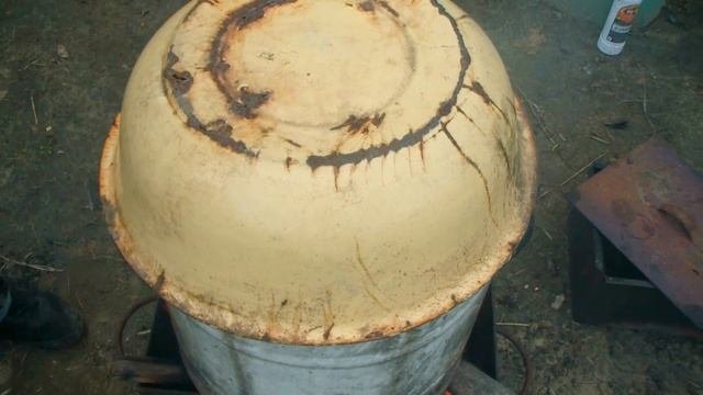 Коптильня для рыбы,мяса из подручных средств. Проще не бывает.