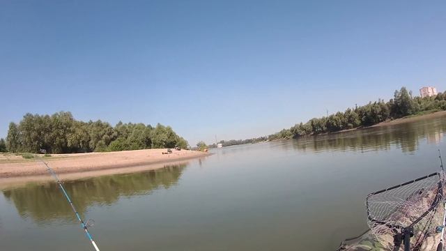 Обзор рыбных мест (4К) 14 07 2020г. №9 р. Иртыш г. Омск Рыбалка спиннингом, троллинг в зат, Лампочк смотреть онлайн