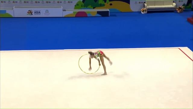 Вера Туголукова обруч // Дети Азии 2022 смотреть онлайн