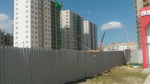 ЖК РУЧЬИ ХОД СТРОИТЕЛЬСТВА 1 ОЧЕРЕДЬ ДОМА С 1 ПО 13 ТРАНСПОРТ ОТ ЖК НОВАЯ ОХТА 27.07.2020