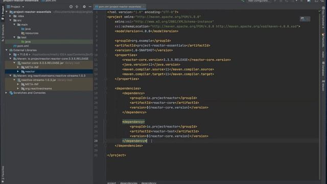 Project Reactor Essentials PT-BR 01 - Project Setup смотреть онлайн