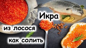 Как засолить икру в домашних условиях