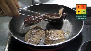 Говяжья печень на гриле