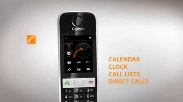 Gigaset S820A Cordless DECT Phone Introduction смотреть онлайн