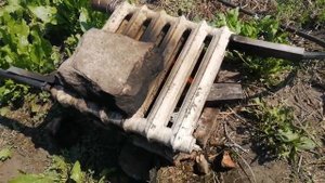 Подогрев воды в бассейне с помощью чугунного радиатора. Результат последней модернизации.