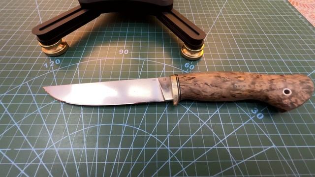 Заточка ножа из стали D2 смотреть онлайн