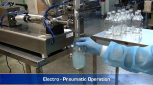 How Liquid and Paste Piston Fillers Work - High Accuracy Volumetric Piston Filler JORESTECH