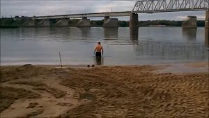 пляж в  щурово