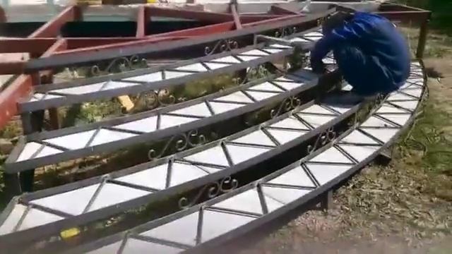 Входная группа с бетонными ступенями Планета Строй 2014 смотреть онлайн