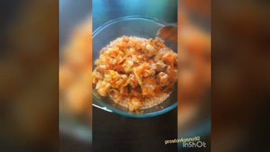 Перловка с курицей в микроволновке