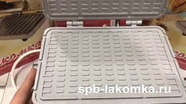 Из чего состоит антипригарная поверхность вафельницы для тонких вафель и вафельных трубочек Лакомка