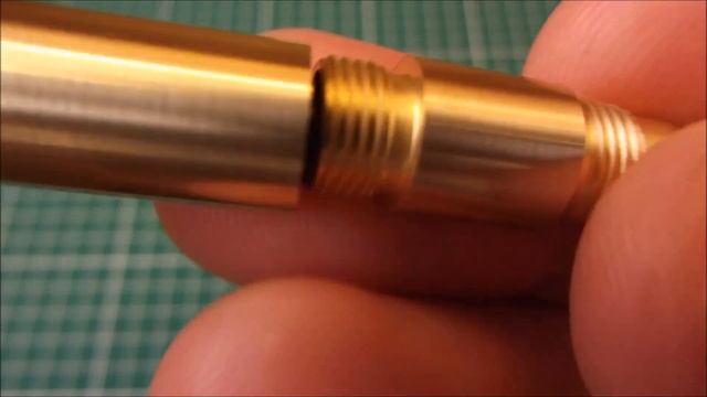 Латунная ручка-брелок смотреть онлайн