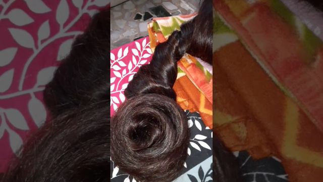 Biggest long hair bun #jalthallotuslonghair смотреть онлайн