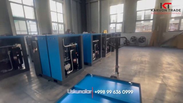 ВИНТОВОЙ КОМПРЕССОР ИШЛАБ ЧИҚАРИШ ЗАВОДИ / ЗАВОД ПО ПРОИЗВОДСТВУ ВИНТОВЫХ КОМПРЕССОРОВ смотреть онлайн