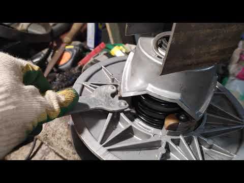 Преднатяг вариатора "С-3", как ОДНОМУ взвести пружину! смотреть онлайн