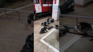 Как пролезть через лестницу штурмовку 17 ДПРЧ Кривой Рог