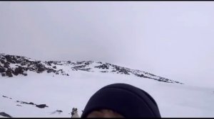 Карачаево Балкарский волкодав БАСХАН ПАРИ на вершине Эльбруса