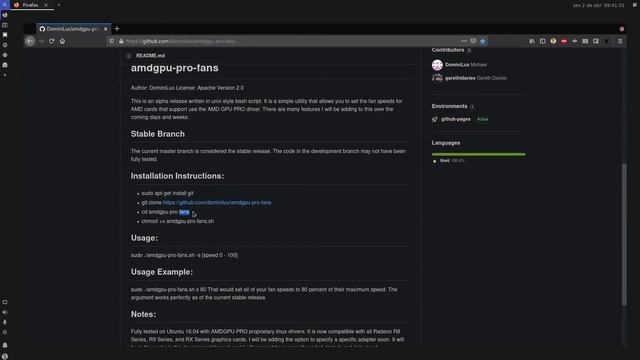 Controlar MANUALMENTE os fans da sua placa de vídeo AMD no LINUX смотреть онлайн