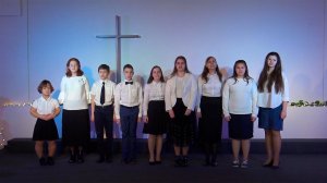 "Превыше силы, превыше царств" подростковый хор церкви Спасение