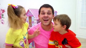 Sofia pretend play in The Floor is Lava game | Funny stories for kids