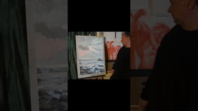 пейзаж, Крым, масло Чёрное море landscape, Crimea, oil Black Sea #пейзаж#море#landscape смотреть онлайн