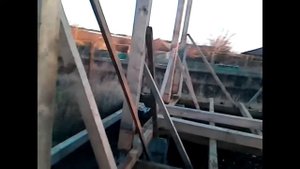 Как построить деревянный дом своими рками Этап 4.mp4