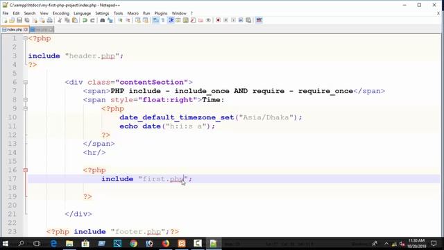 php include & require [ include_once vs require_once ]