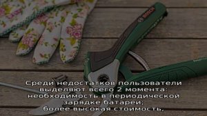 Аккумуляторный секатор