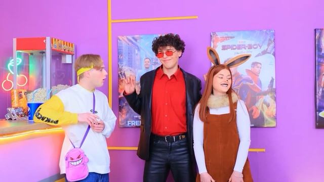 Wednesday Addams vs Spider Man! Superheroes in Real Life! смотреть онлайн