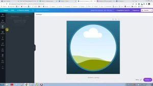 Canva: Делаем круглую рамку для фотографии