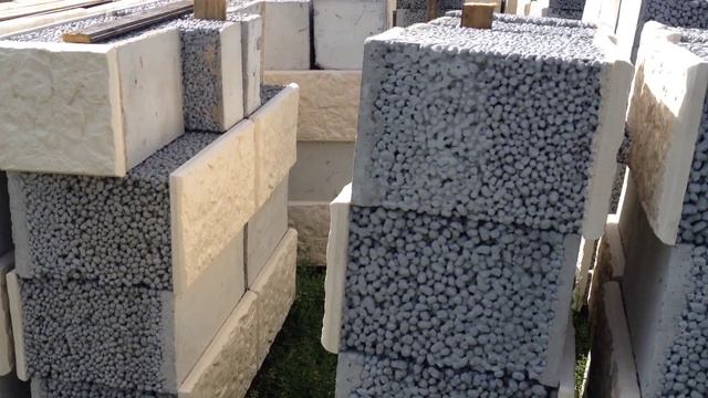 Экоблок (Керамзитобетонные блоки с облицовкой) смотреть онлайн
