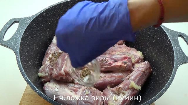 Баранья шея, готовится сама в собственном соку #51