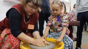 мастер-класс гончарный круг| глина | как сделать кувшин из глины своими руками